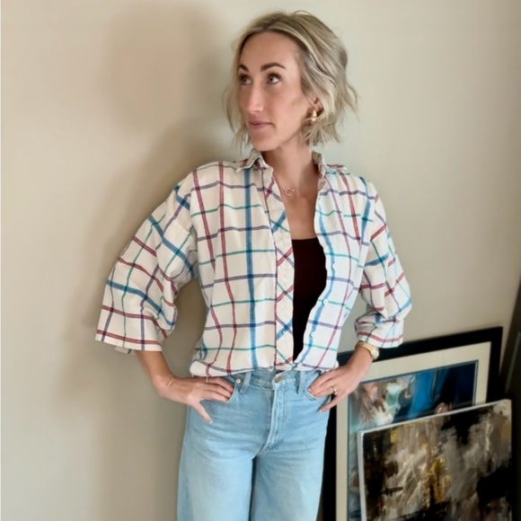 Y2K VINTAGE 100% cotton flannel - Picture 3 of 11